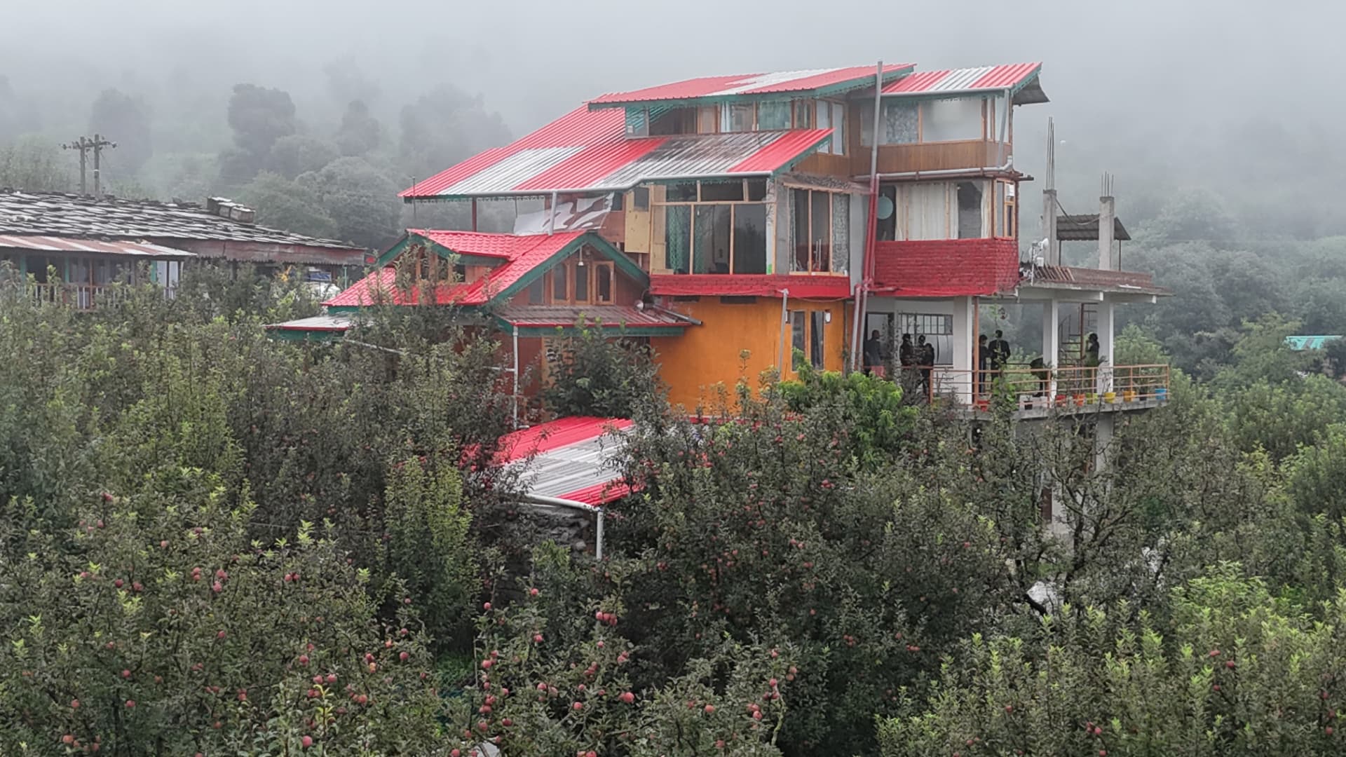 The Dojo in mist